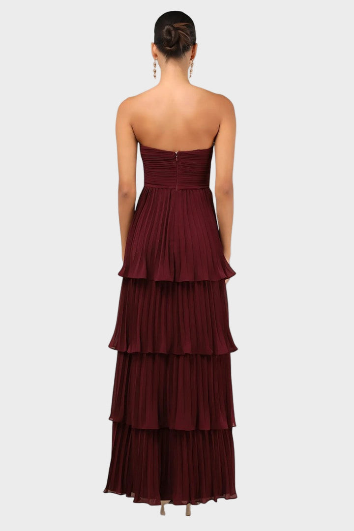 June - Dress with Ruffles and Without Bust Lace