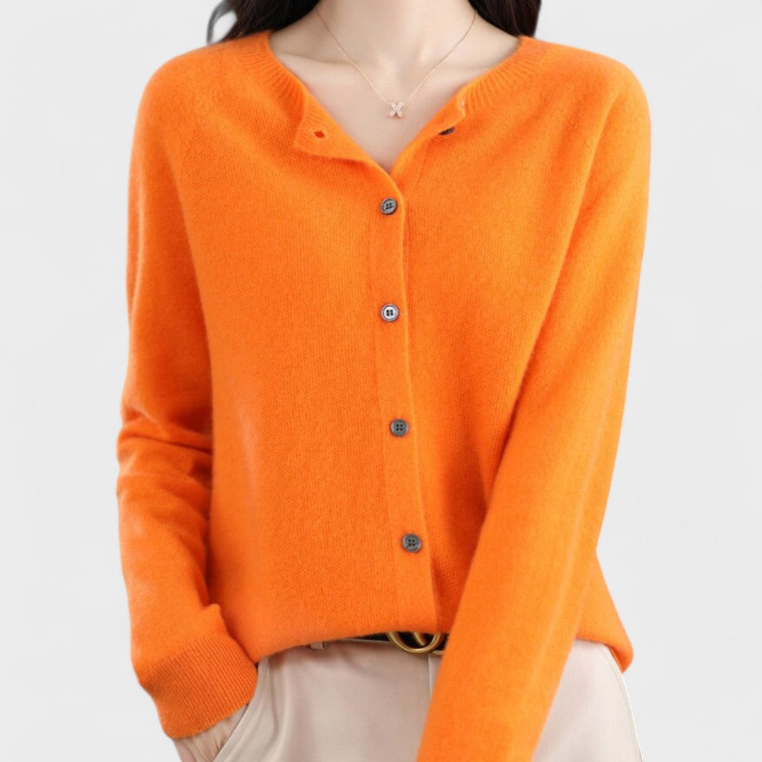 Lucija – meriinovillast kardigan