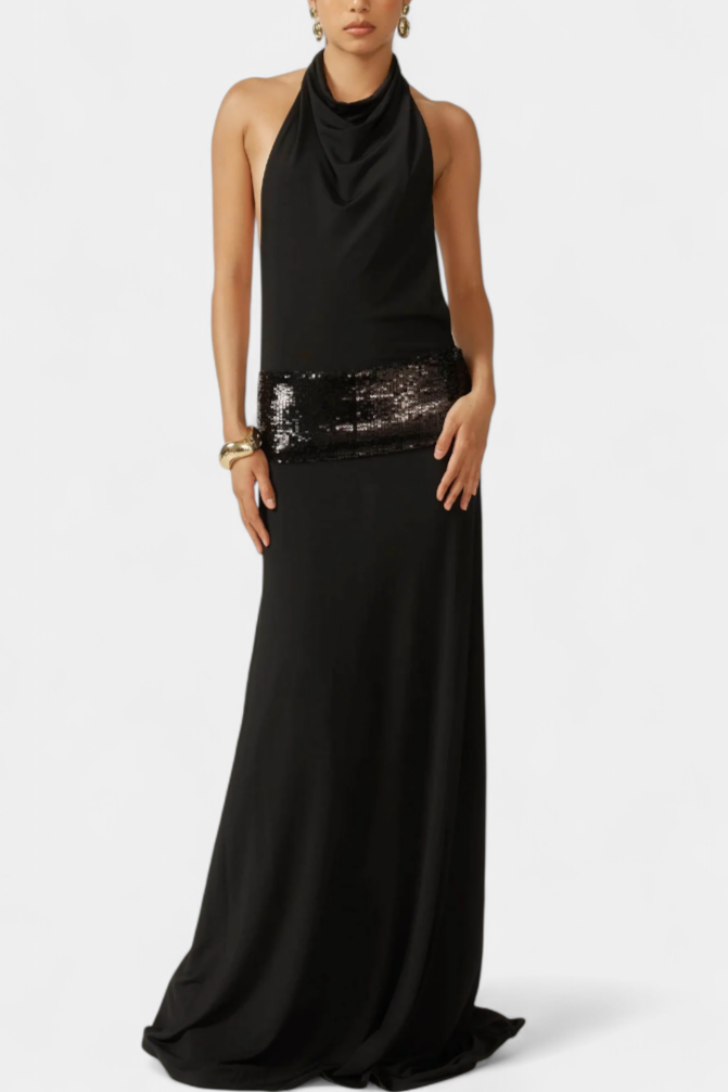 Georgia - Halter Dress Elegance Luxury