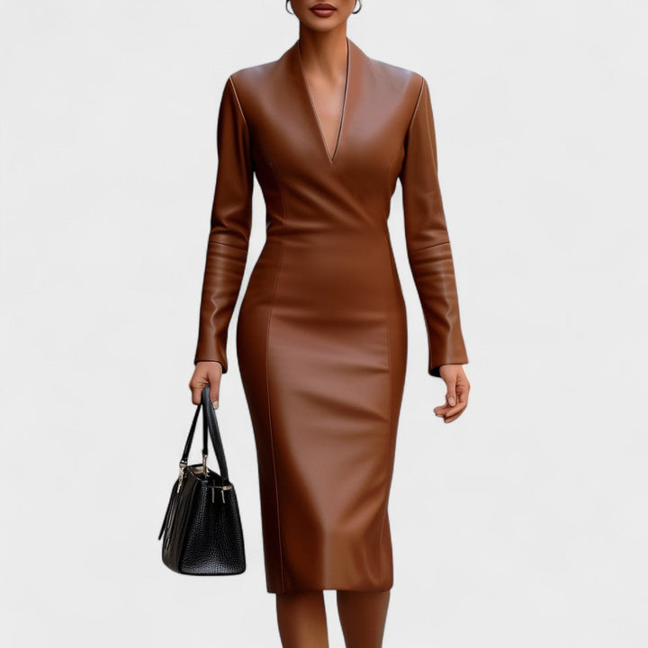 Lada - tihedalt istuv kunstnahast kleit