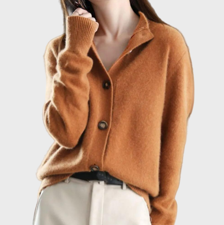 Elegantne – mugav kootud kardigan igapäevaseks kandmiseks