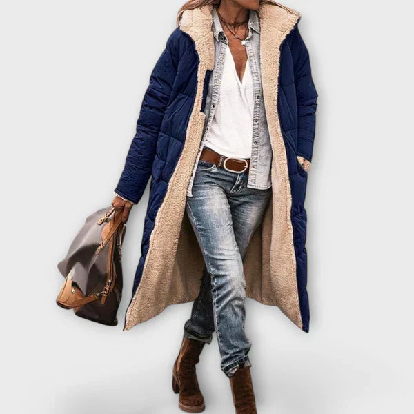 Kora - Fliis mantel puuvillaga