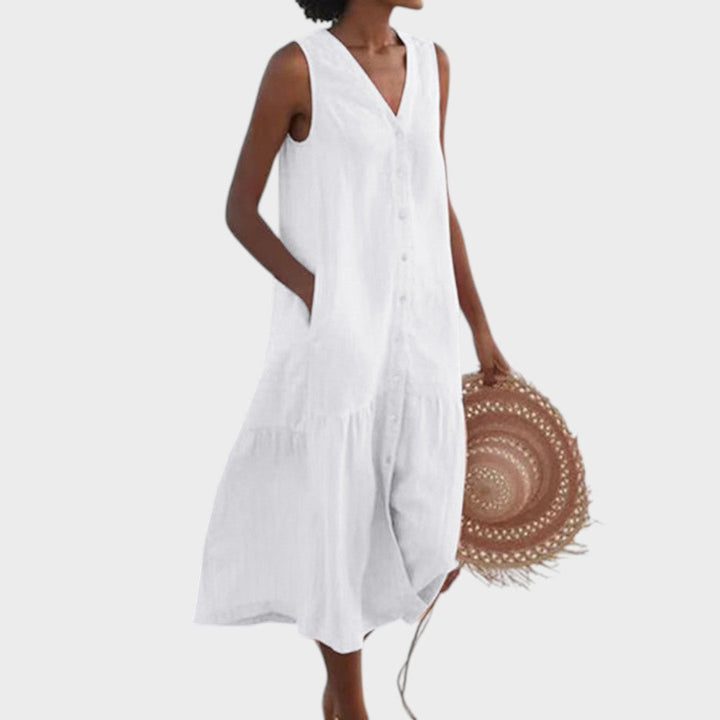 Vita - Elegantne ja mugav kleit V-kaelusega