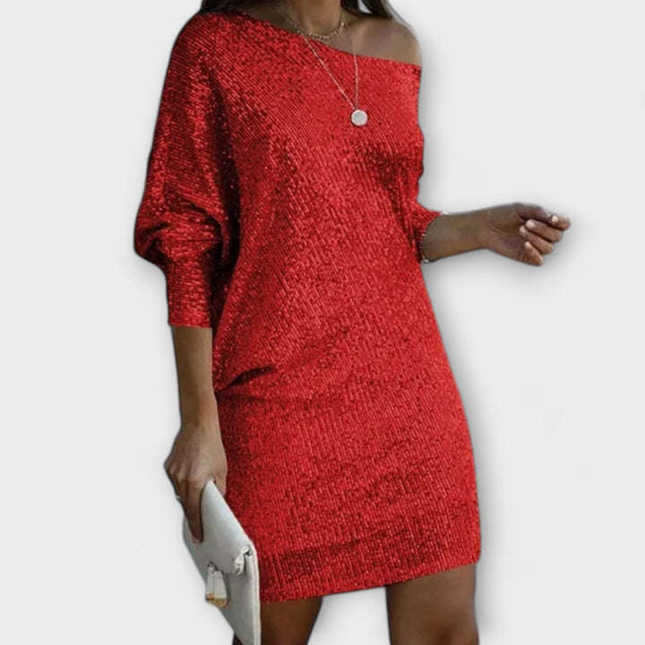 Jéssica – Glamuurne kleit õlgade paljastusega