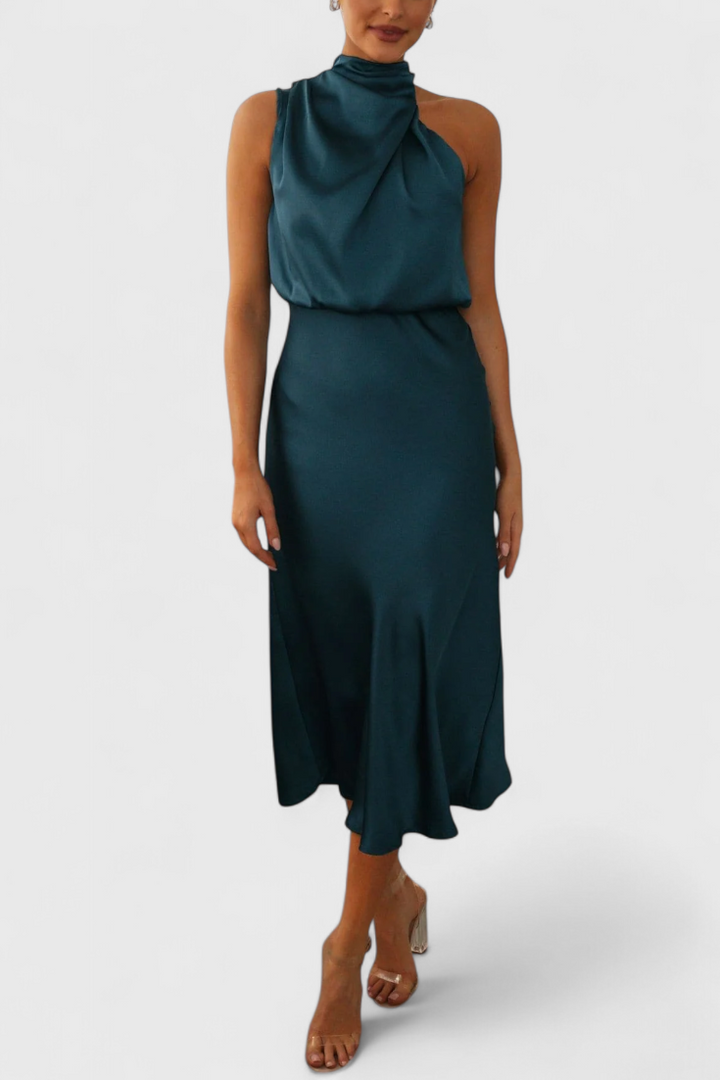 Rina - Elegant Clothing with Draped Collar