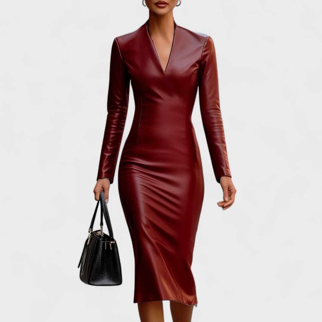 Lada - tihedalt istuv kunstnahast kleit