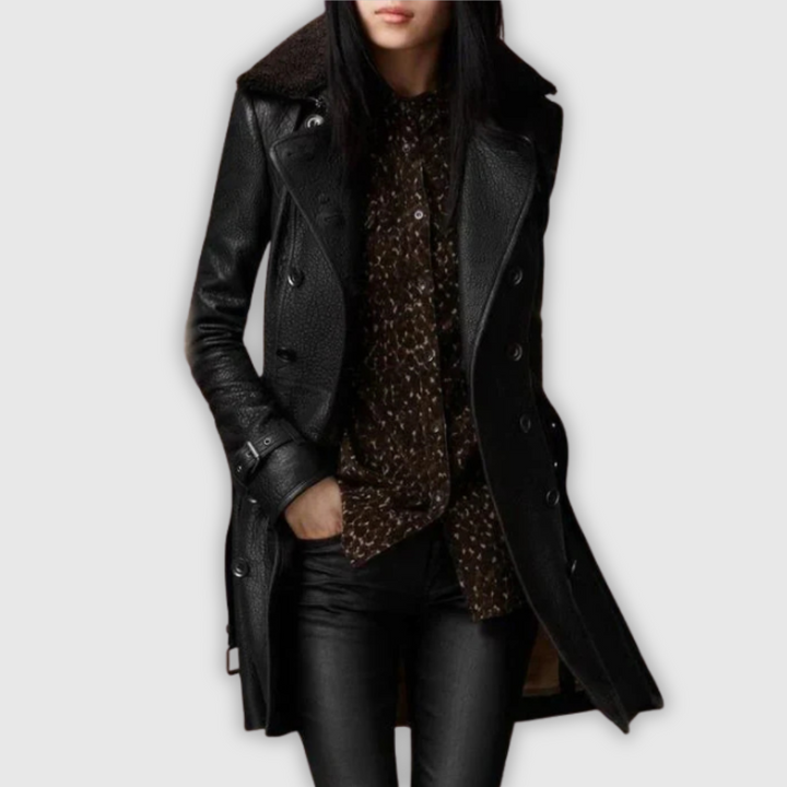 Elina – voodriga nahkjakk mugavuse ja stiili jaoks