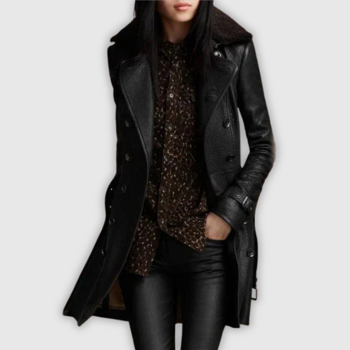 Elina – voodriga nahkjakk mugavuse ja stiili jaoks