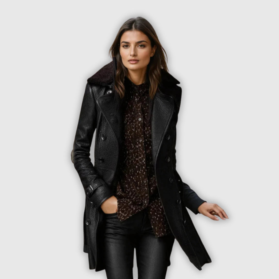 Elina – voodriga nahkjakk mugavuse ja stiili jaoks