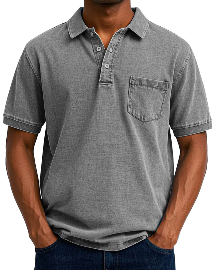 Meeste vintage polo särk