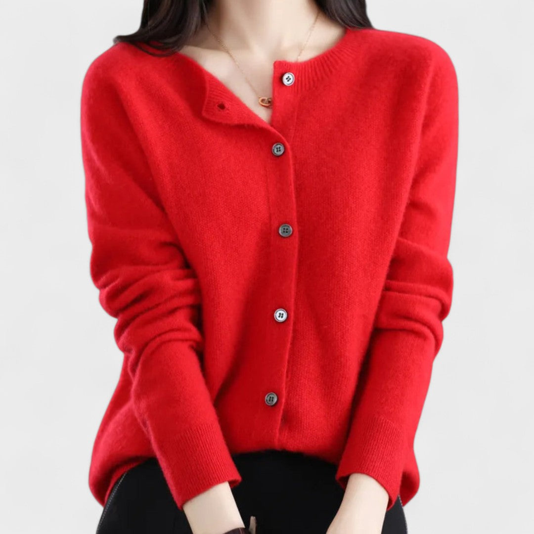 Lucija – meriinovillast kardigan