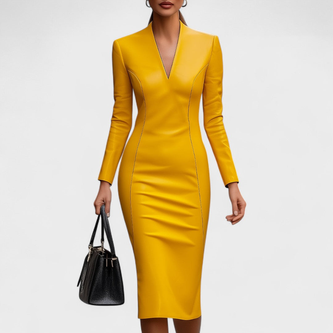 Lada - tihedalt istuv kunstnahast kleit