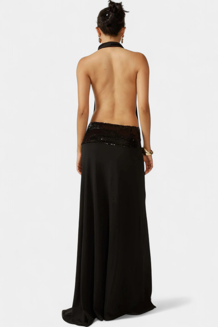 Georgia - Halter Dress Elegance Luxury