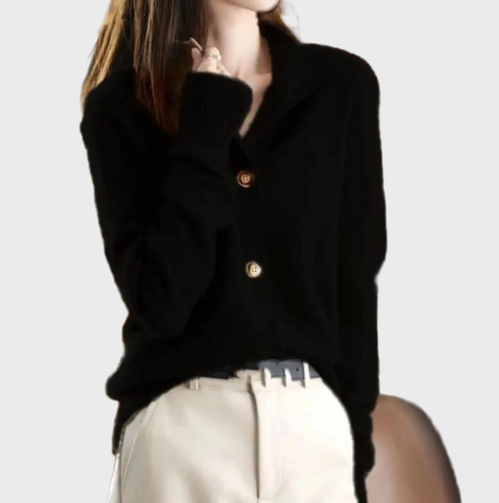 Elegantne – mugav kootud kardigan igapäevaseks kandmiseks