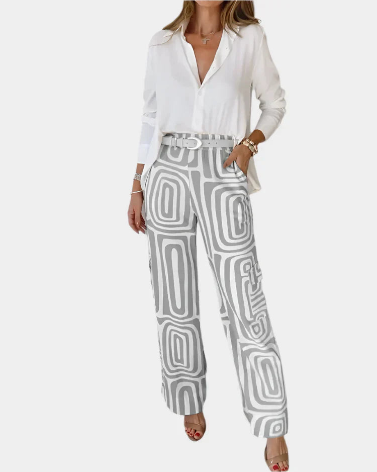 Elegantne ja mugav komplekt kingitusvööga