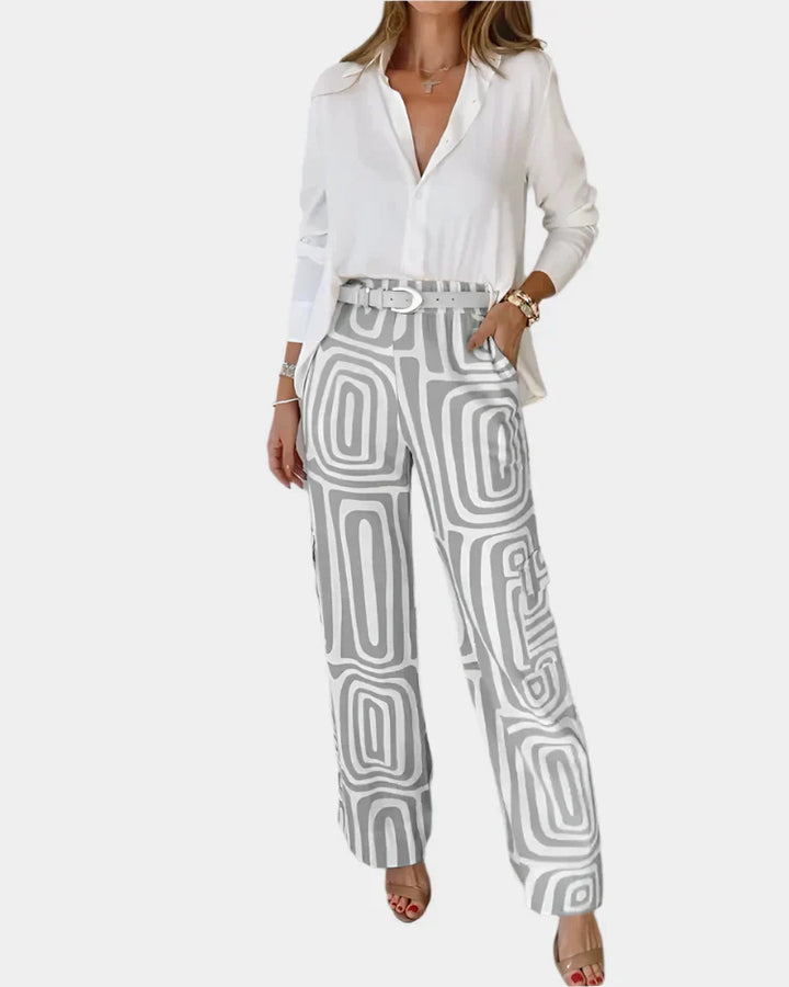 Elegantne ja mugav komplekt kingitusvööga