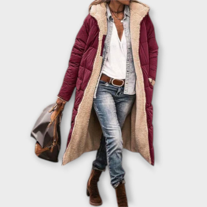 Kora - Fliis mantel puuvillaga