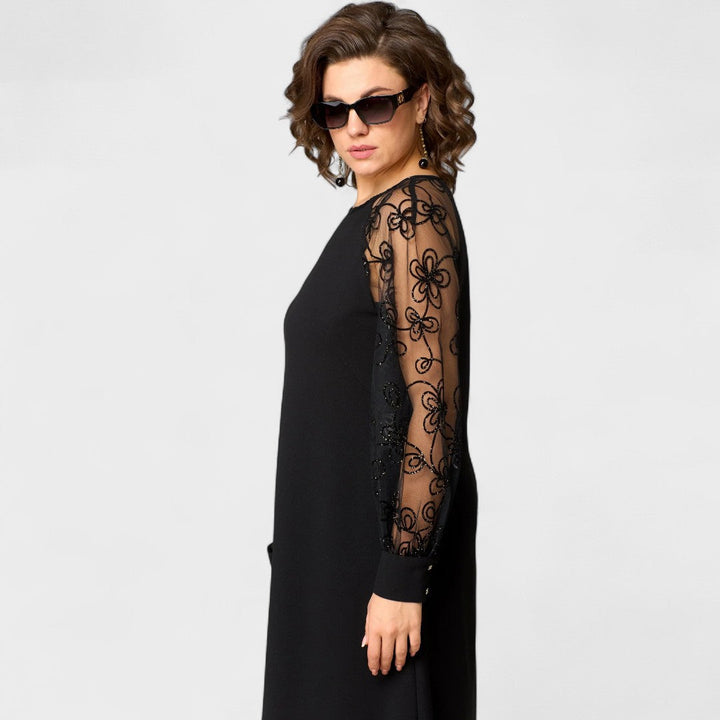 Danijela - elegantne kleit pitsiliste detailidega