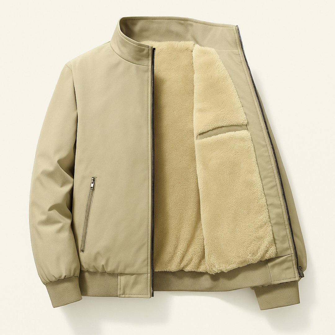 Talvine jakk polaarfliisvooderiga