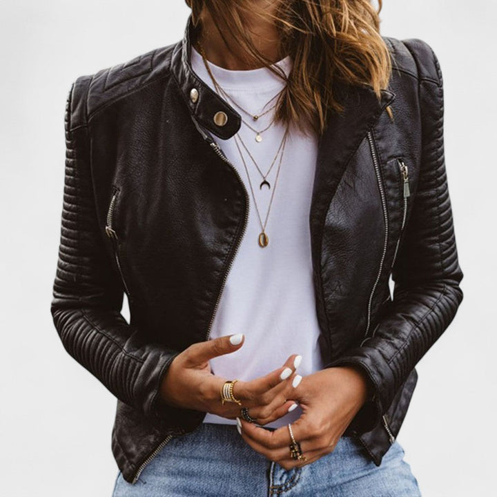 Simona - Elegantne nahast jakk