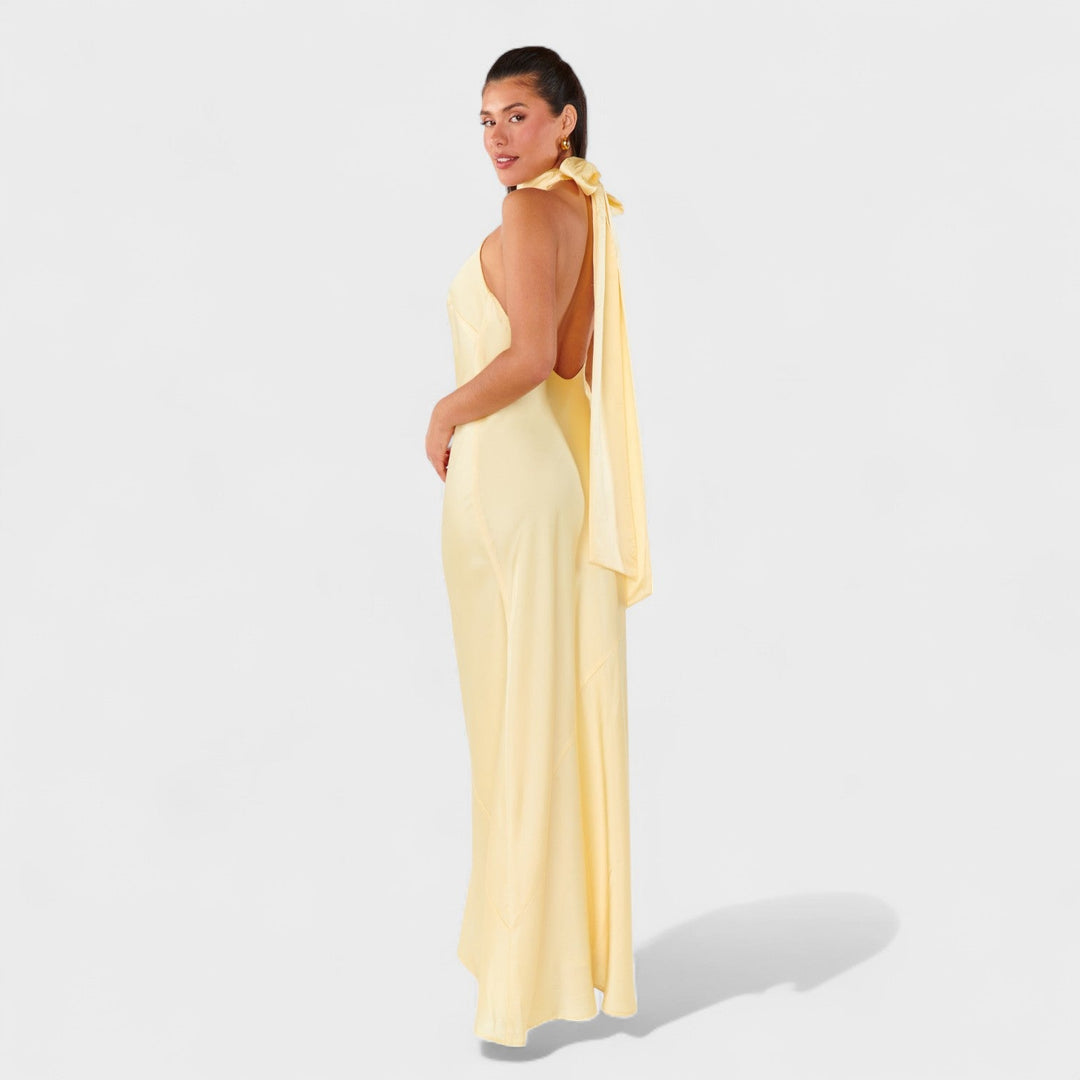 Martina - Dress with an elegant satin bow