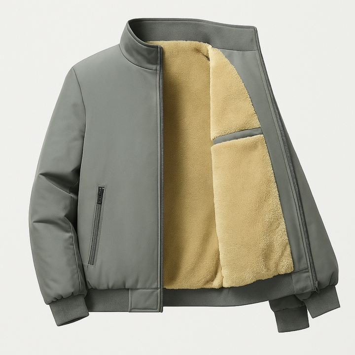 Talvine jakk polaarfliisvooderiga