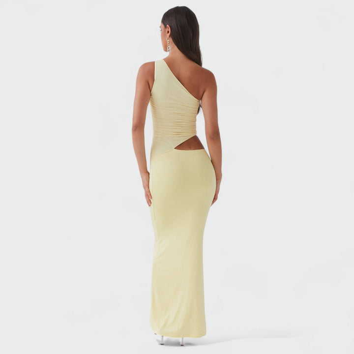 Seranella - Maximum Asymmetric Dress with a Slit