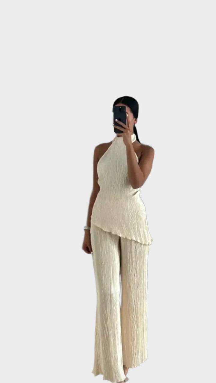 Elegantne plisseekardinite komplekt