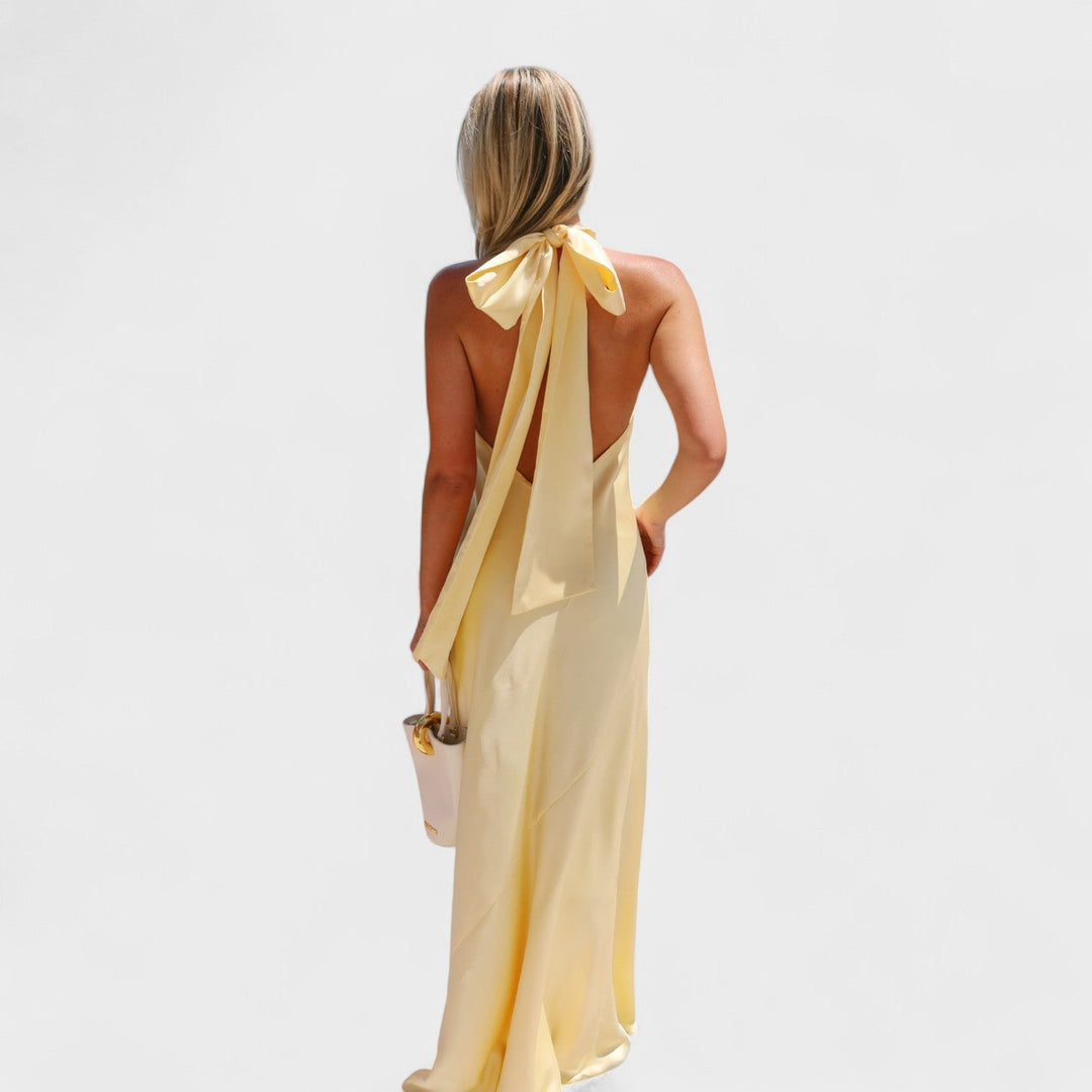 Martina - Dress with an elegant satin bow