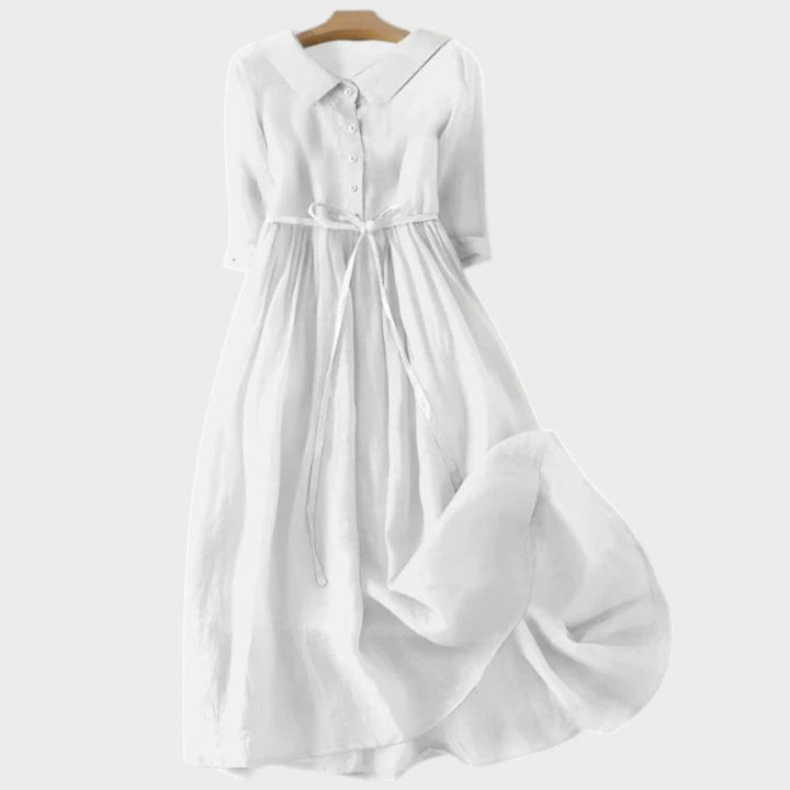 Ena - Suvekleit nööri vööga