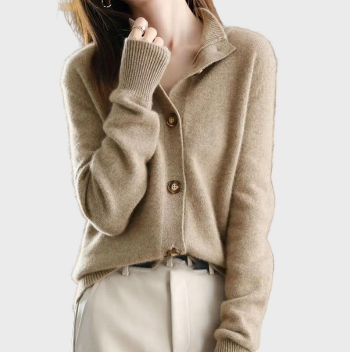 Elegantne – mugav kootud kardigan igapäevaseks kandmiseks