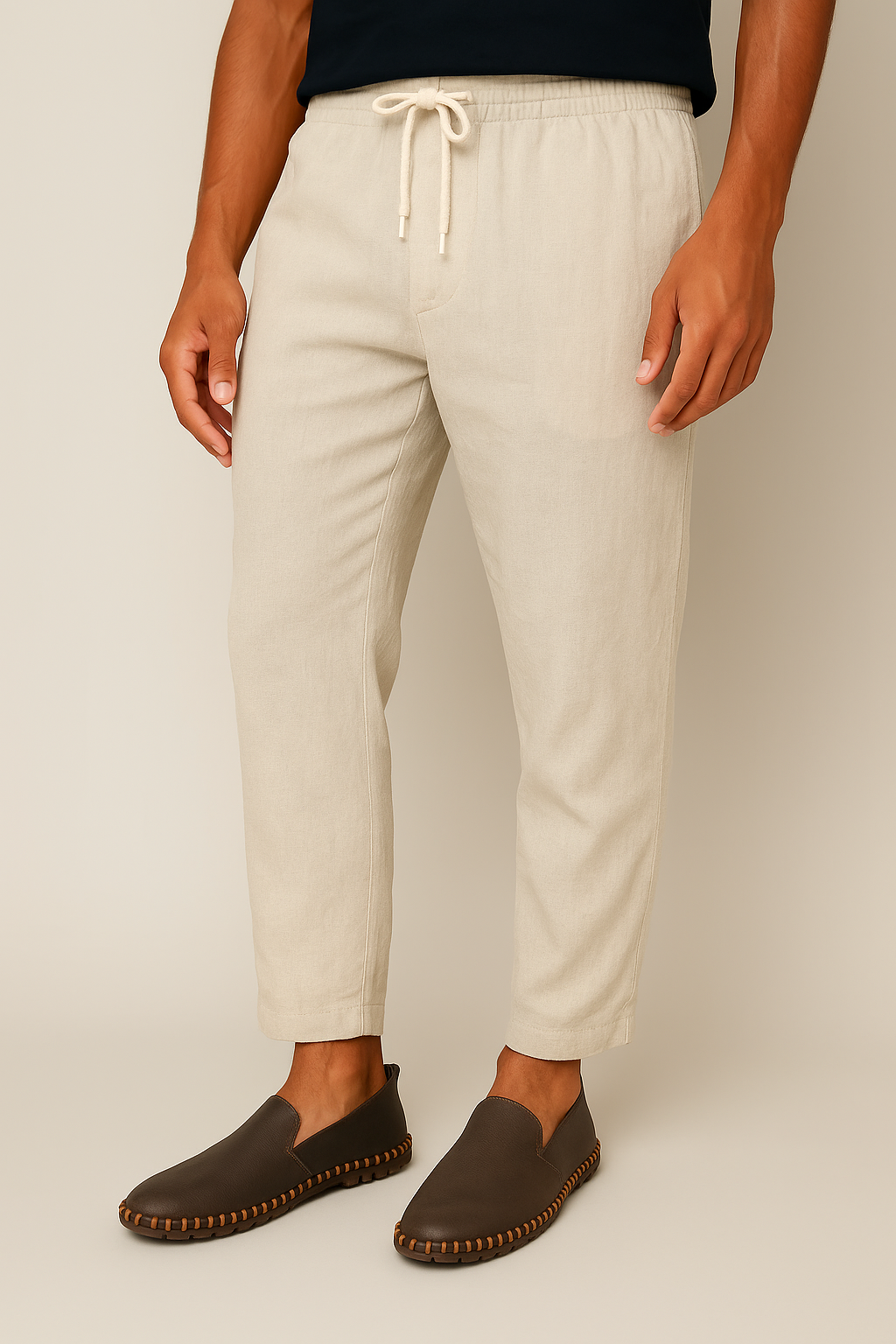 Santorini nahast mokassiinit