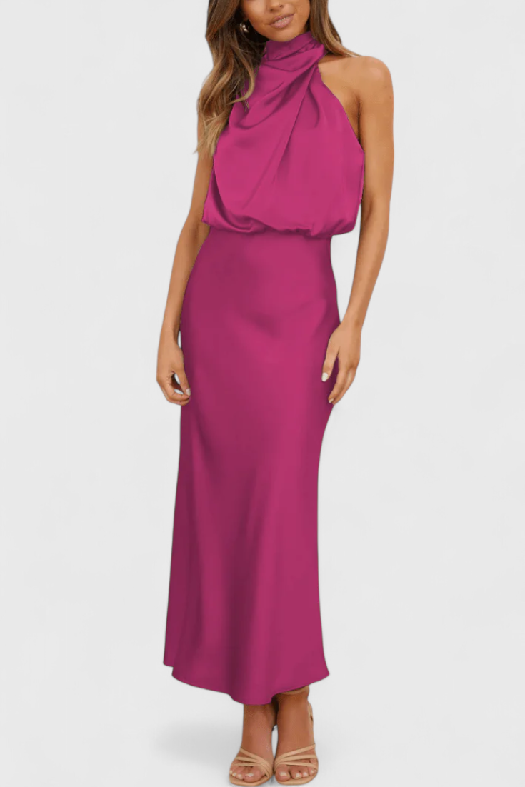 Rina - Elegant Clothing with Draped Collar