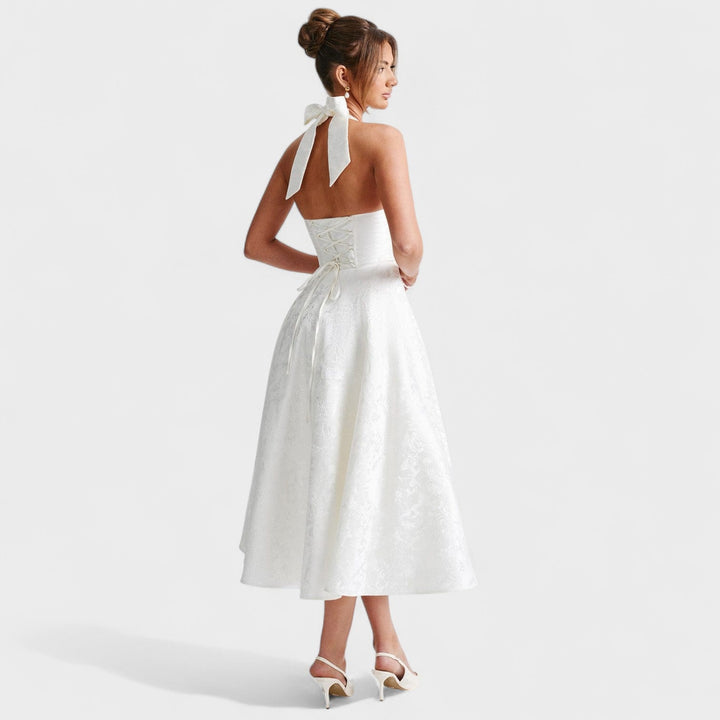 Julieta – midi kleit halter-kaelusega