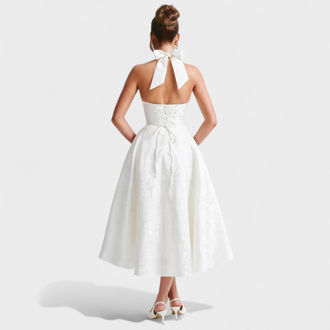 Julieta – midi kleit halter-kaelusega