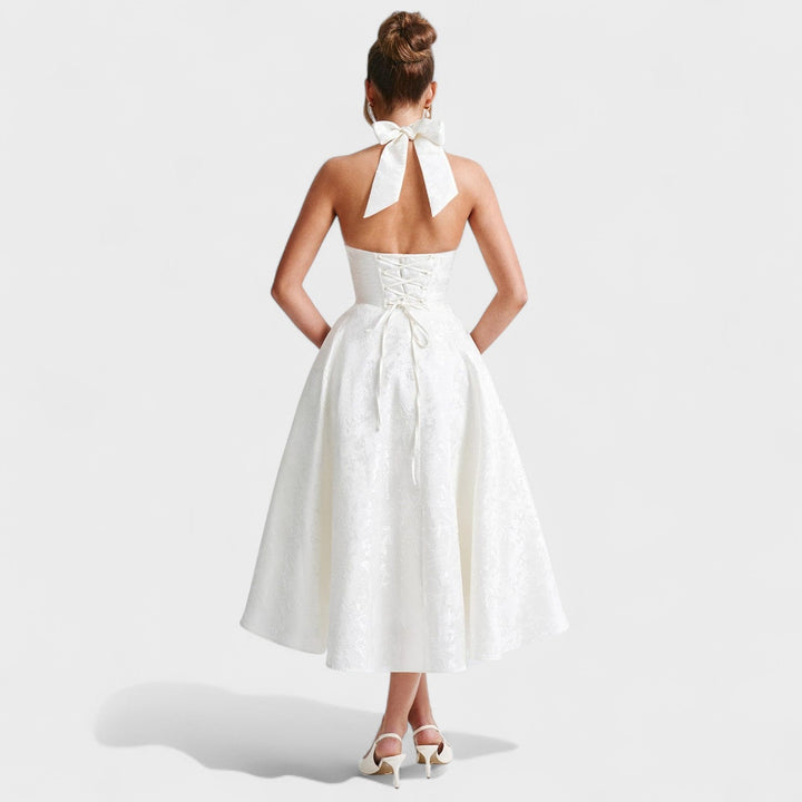 Julieta – midi kleit halter-kaelusega