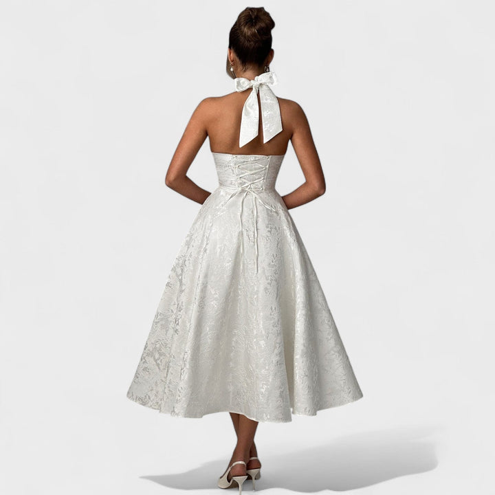 Julieta – midi kleit halter-kaelusega