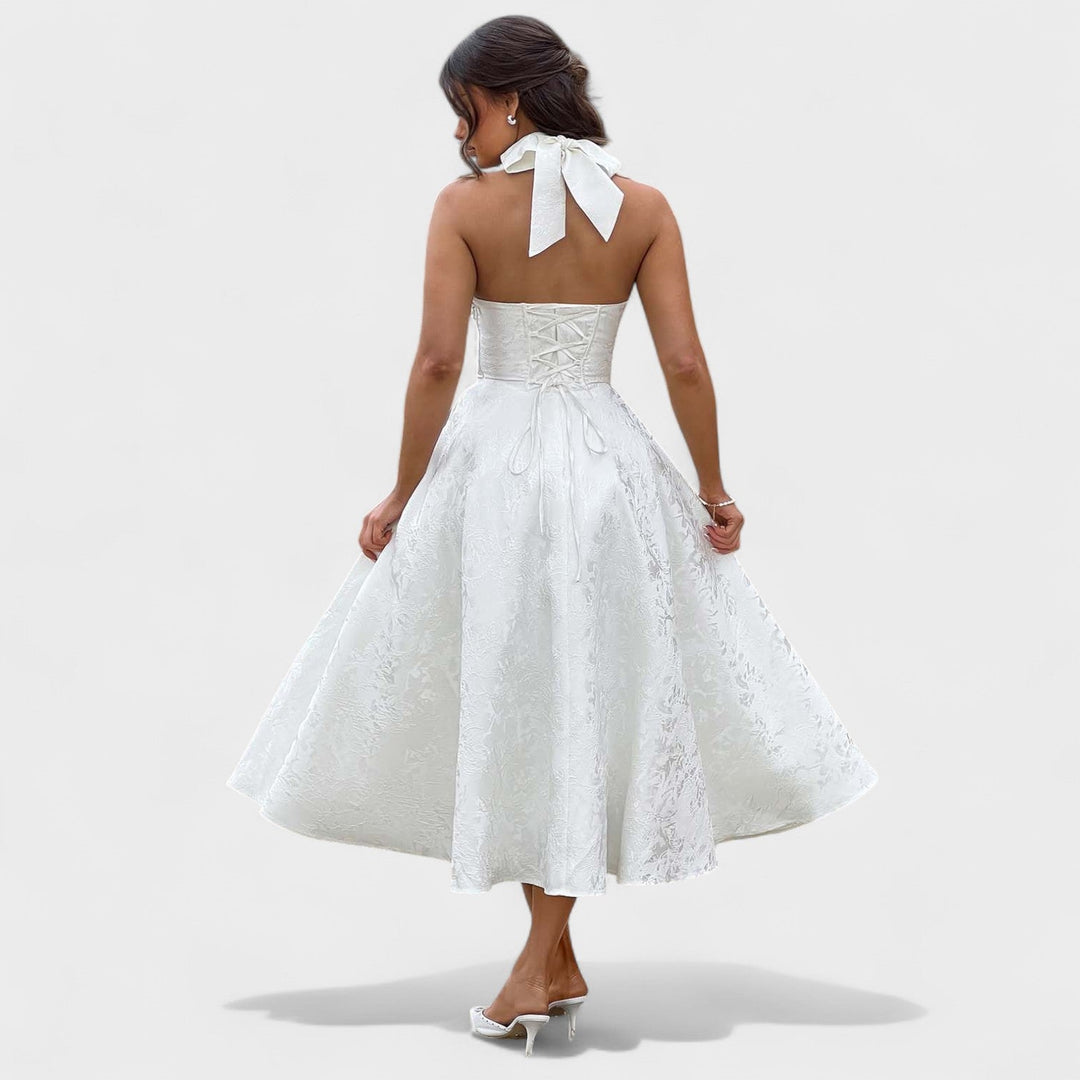 Julieta – midi kleit halter-kaelusega