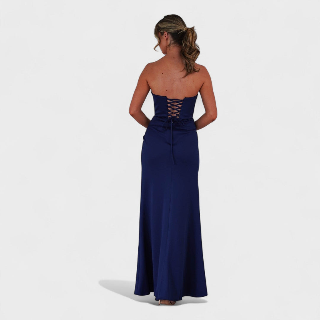 Mariana – Dark Blue Dress for Gala Occasions