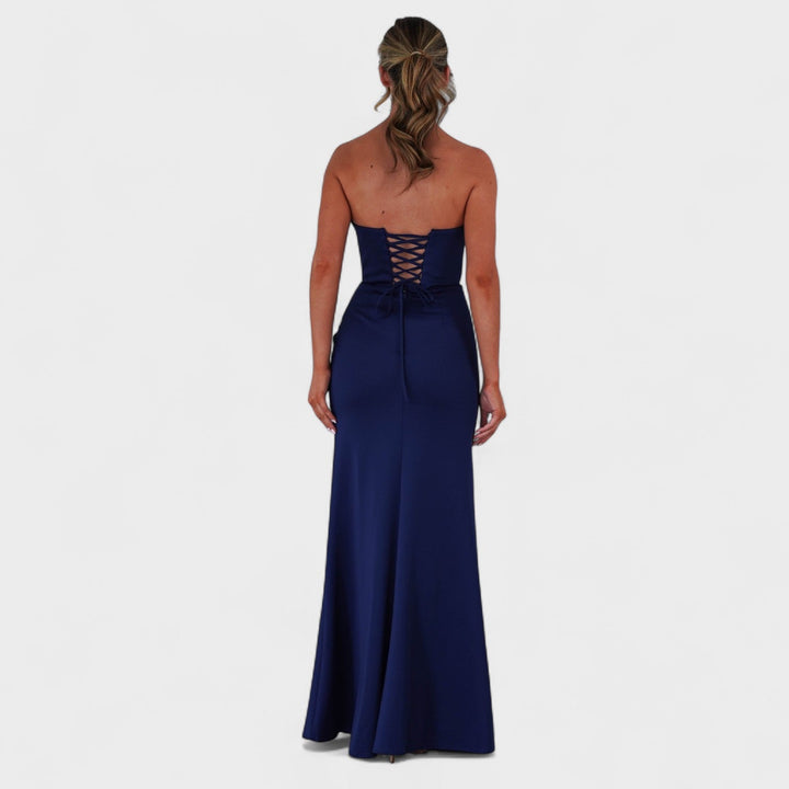 Mariana – Dark Blue Dress for Gala Occasions