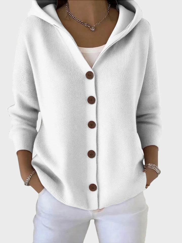 Zora - Elegantne kootud jakk pikade varrukatega