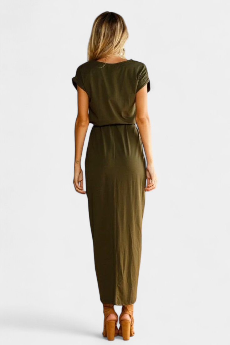 Clarissa - Midi dress with a slit