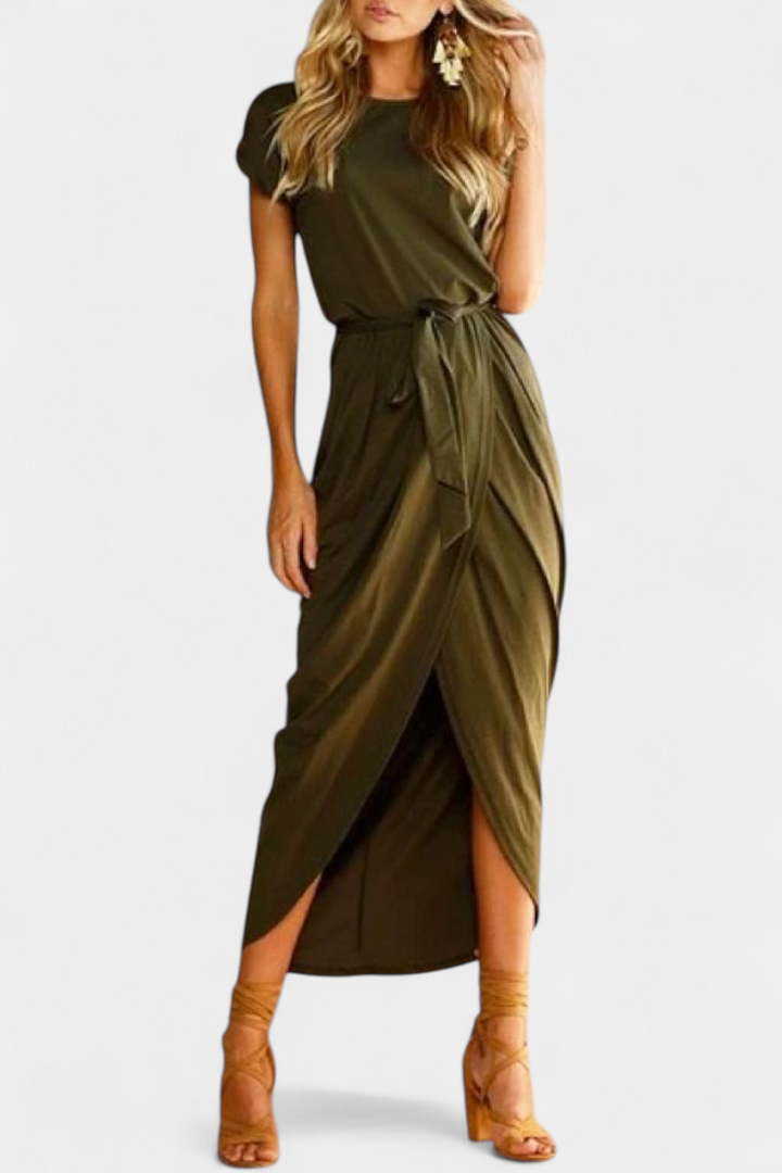 Clarissa - Midi dress with a slit