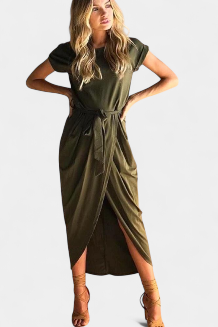 Clarissa - Midi dress with a slit