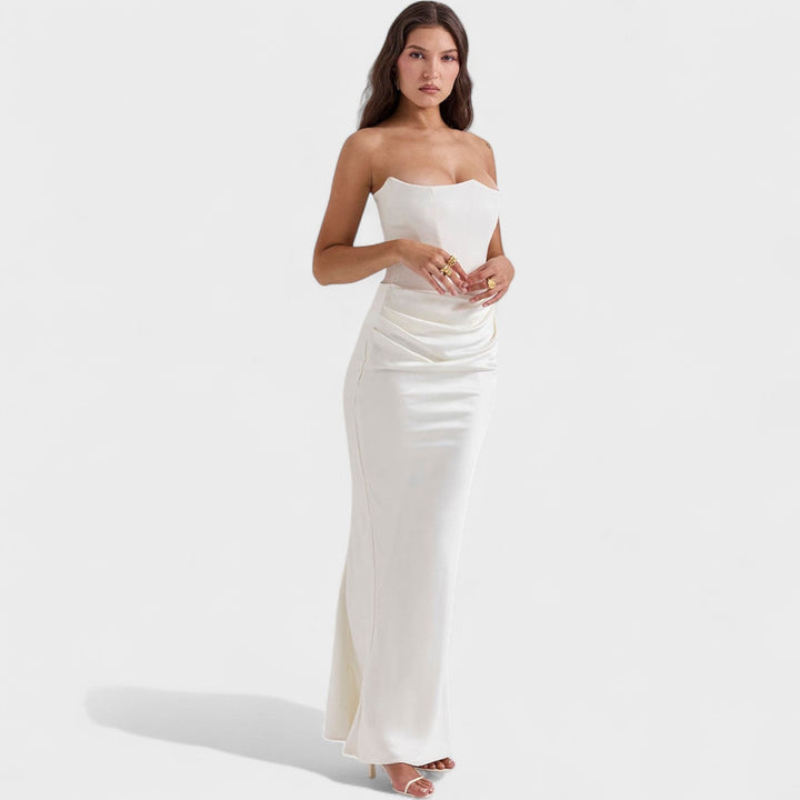 Clara – Satin Corset for Dressing Up